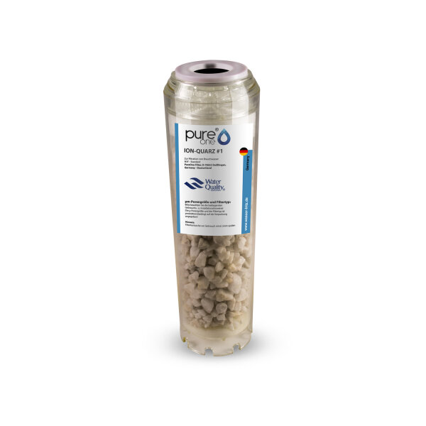 PureOne ION Quarz #1 Grob - 100% Quarzsand zur Enteisenung u. Filtration