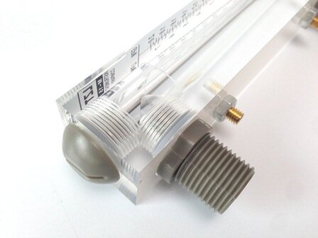 PureOne LZT-AG 2GPM Durchflussmesser 1 Bis 7 Liter / Minute, ½ Außengewinde